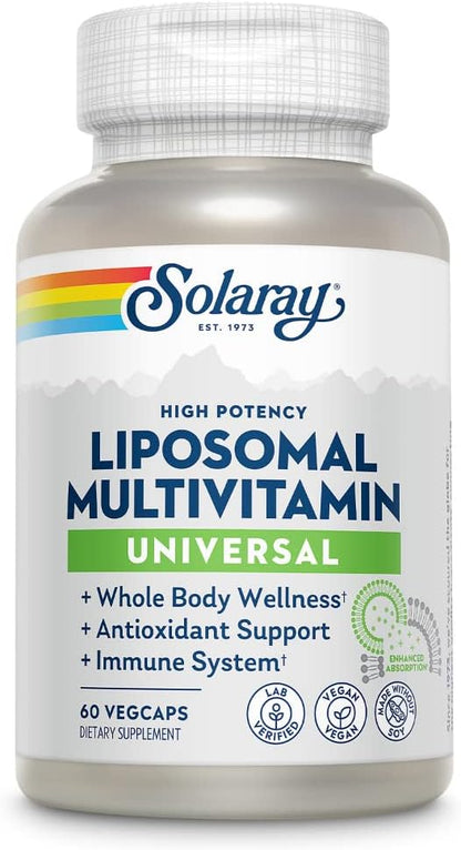 SOLARAY Liposomal Multivitamin for Men - 120 VegCaps