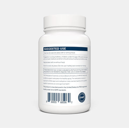 Renue By Science TMG | High Strength TMG Supplement | 120 Trimethylglycine Capsules – 900mg TMG per Serving with Vitamin B12, B6, Folate & Zinc | Made in USA & Third-Party Tested