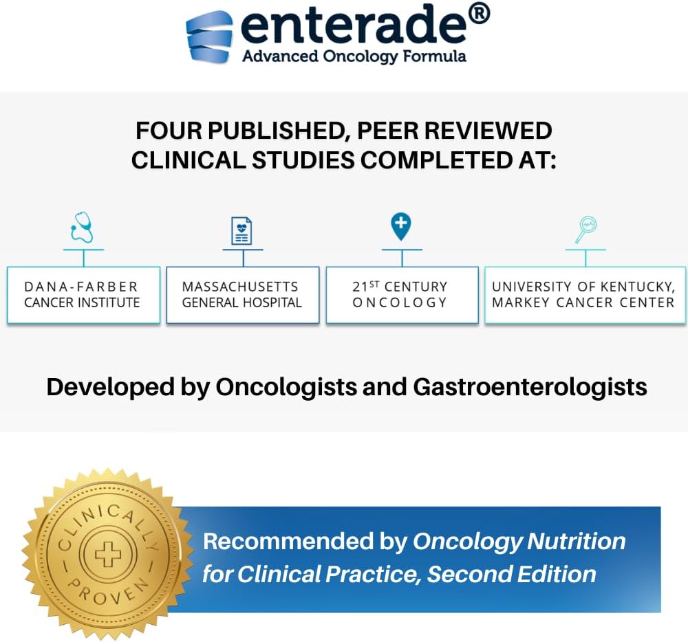 enterade Advanced Oncology Powder Packets, Orange & Berry (3 Boxes, 30 Packets) - görsel 6
