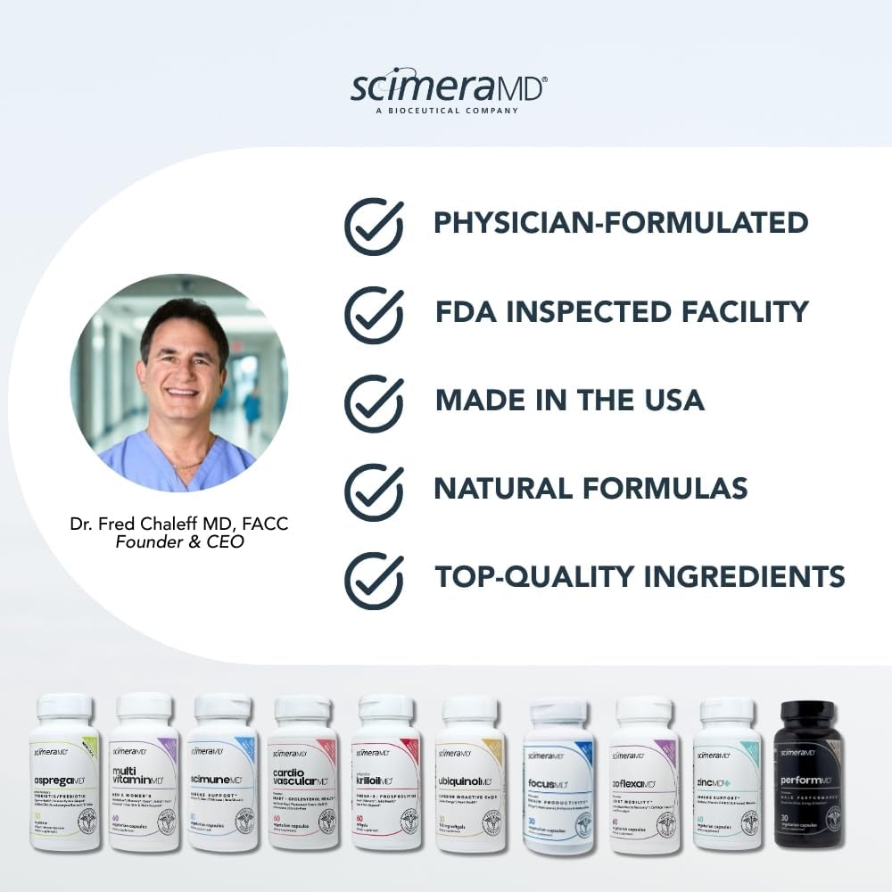 ScimeraMD® MultivitaminMD Full-Spectrum Multivitamin Food Supplement with Minerals, Antioxidants & Superfoods for Metabolism, Joint, Hair, Skin & Nail Support, 60 Capsules - görsel 7