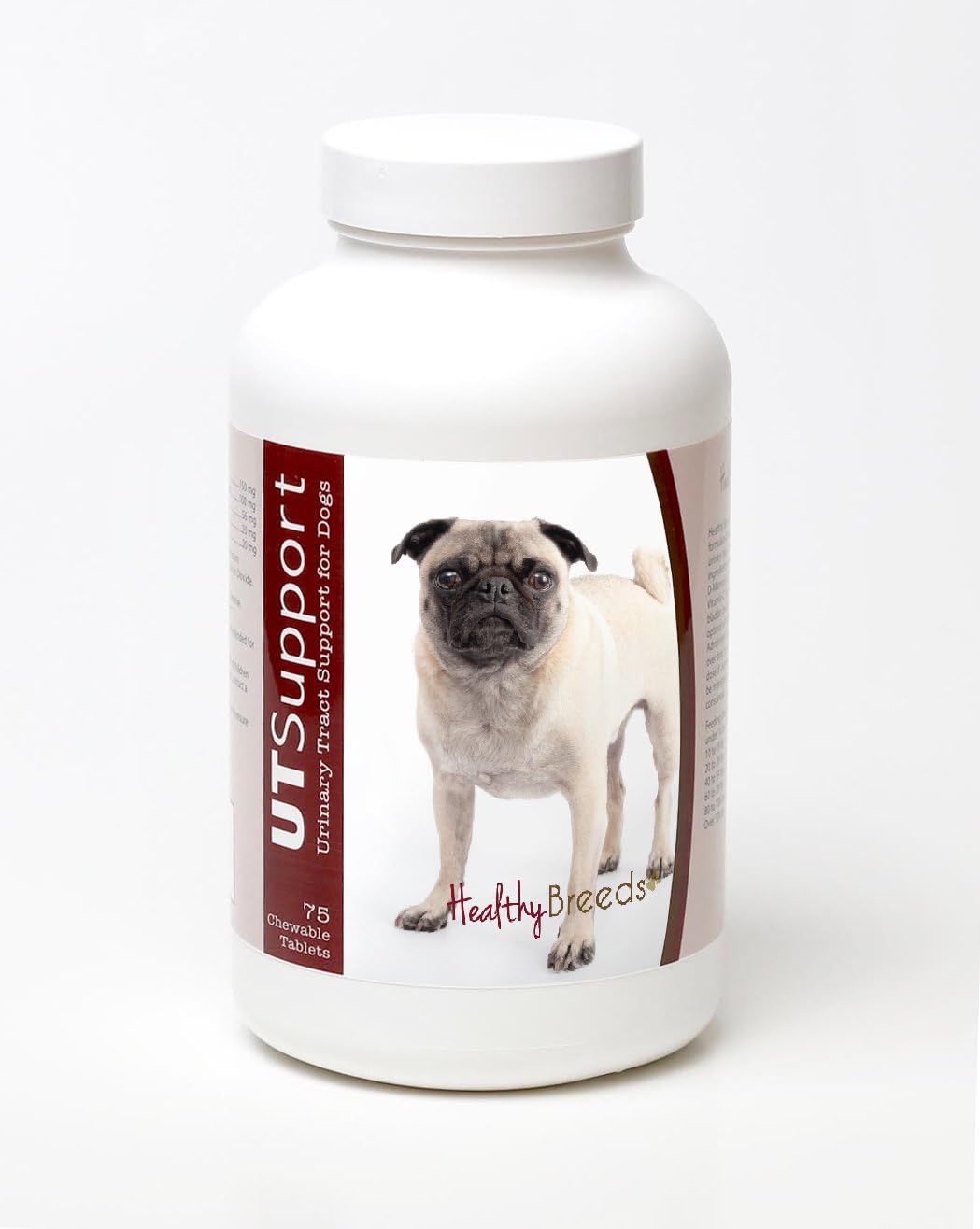 Healthy Breeds Pug Cranberry Chewables 75 Count - görsel 1