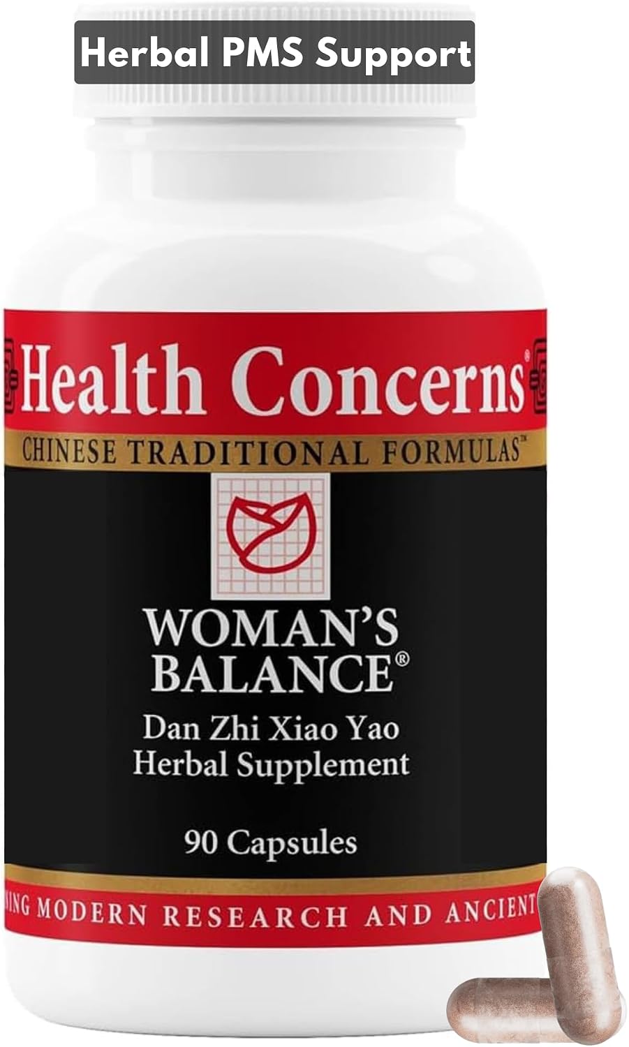 Health Concerns Woman’s Balance – Herbal Supplement for PMS Relief & Hormone Support – 270 Capsules - görsel 7