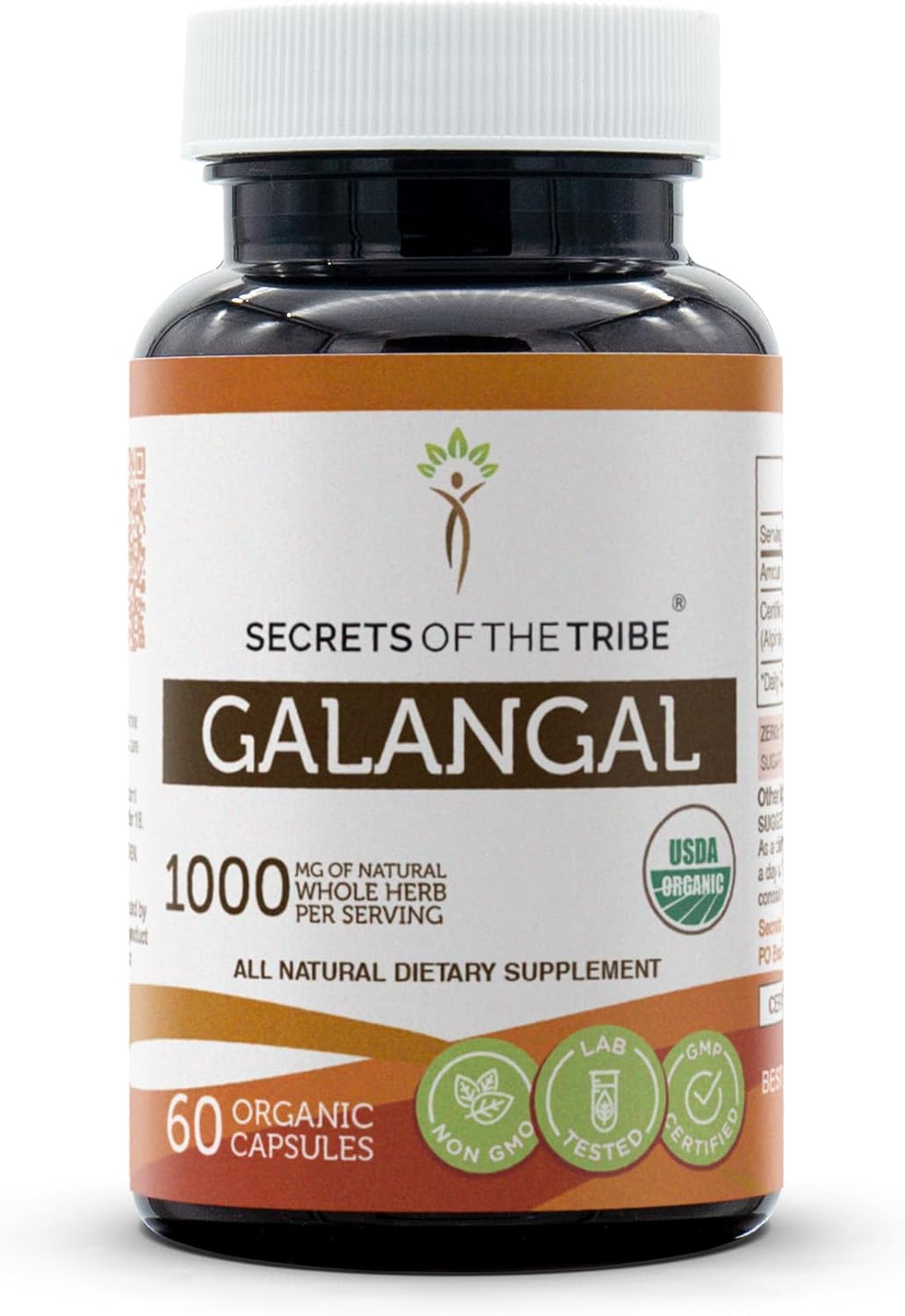 Secrets of the Tribe Organic Galangal 60 Capsules - görsel 1
