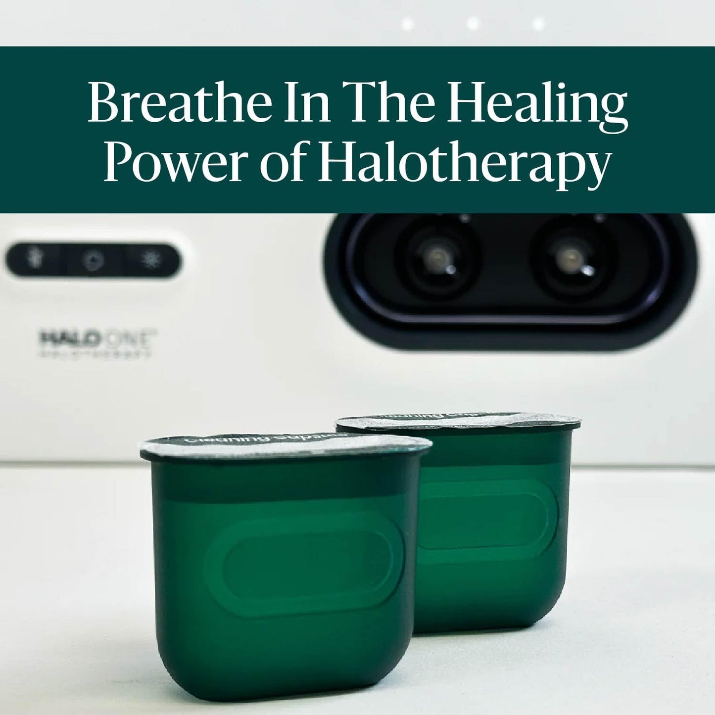 Clearlight Natural Respiratory Support Cleaning Pods for Halo ONE Halotherapy Device - görsel 3
