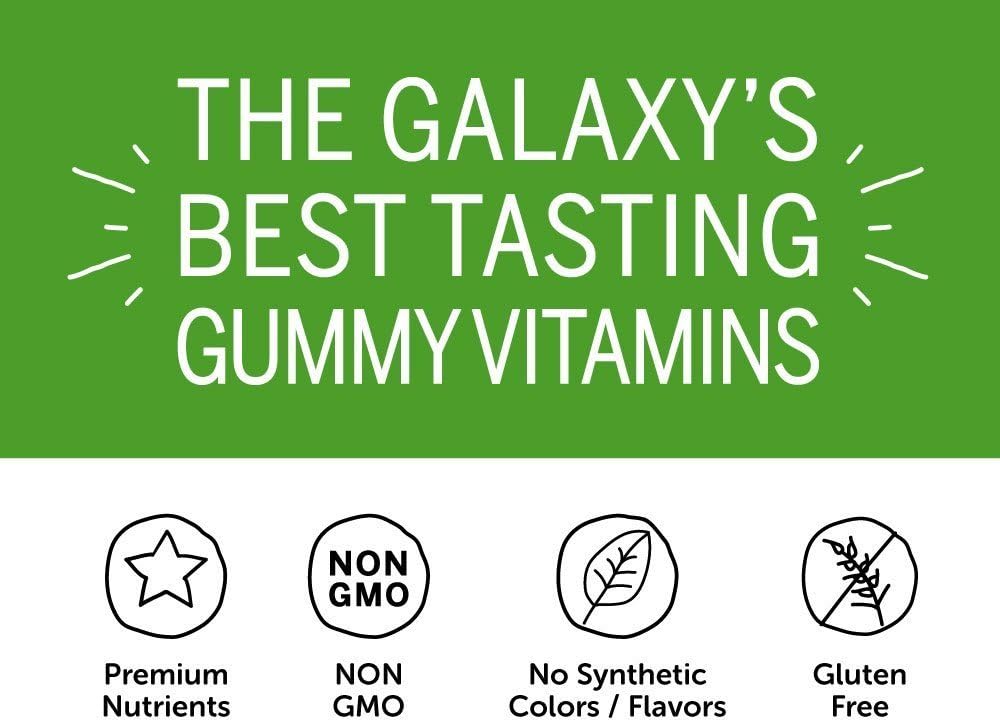 SmartyPants Kids Complete Gummy Vitamins - Multivitamin & Omega 3 DHA/EPA Fish Oil, Methyl B12, Vitamin D3 - 180 Gummies (Value Size) - görsel 6
