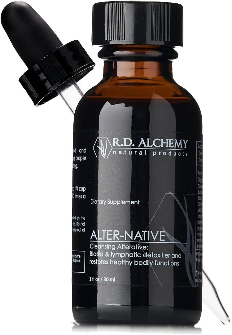 RD Alchemy - 100% Natural & Organic Alter-Native Blood and Lymph Support Extract - görsel 1