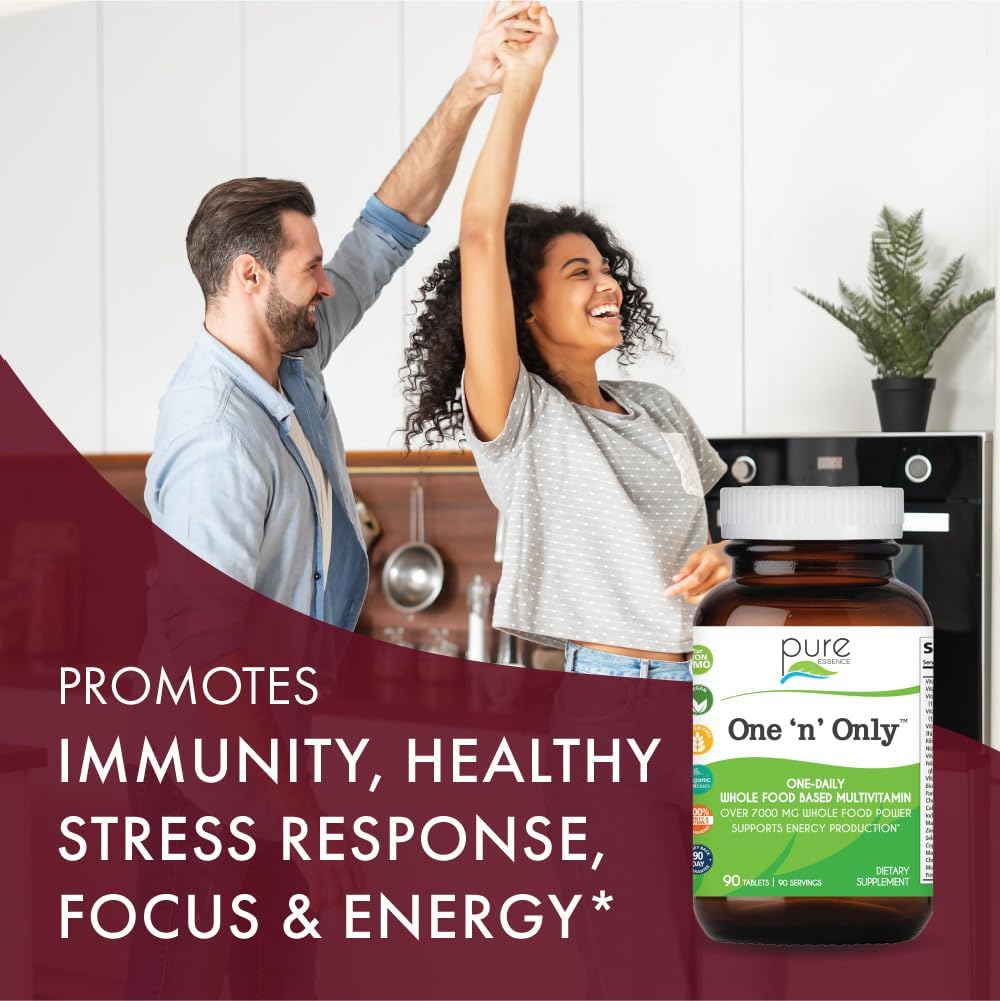 Pure Essence One n Only Whole Food Multivitamin - 30 Tablets - görsel 3
