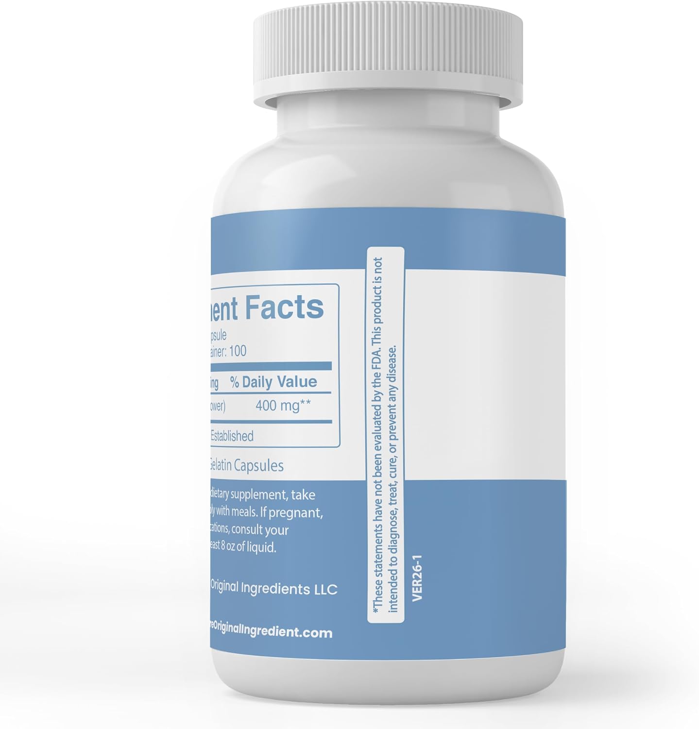 PURE ORIGINAL INGREDIENTS Hops Extract, (100 Capsules), Always Pure, No Additives Or Fillers, Lab Verified - görsel 3