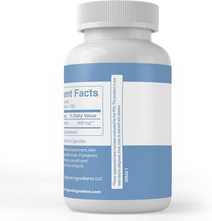 PURE ORIGINAL INGREDIENTS Hops Extract, (100 Capsules), Always Pure, No Additives Or Fillers, Lab Verified