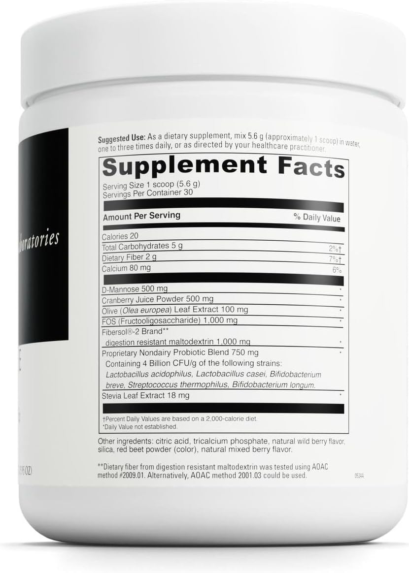 DAVINCI Labs D-Mannose Complex - Powder Drink Mix, 30 Servings (168.57 g) - görsel 2