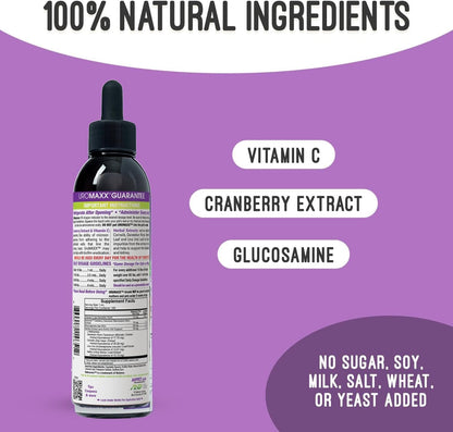 UroMAXX Cat & Dog Urinary Tract Treatment - Bladder & Kidney Support with Liquid Cranberry & Glucosamine, Salmon Flavour, 170 ml Bottle (1 Pack)