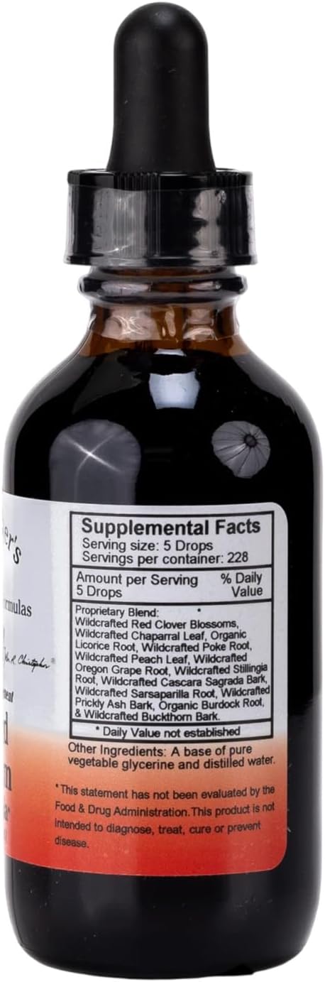 Christopher's Original Formulae Blood Stream Formula, 2 oz Glycerine Extract - Pack of 2 - görsel 2