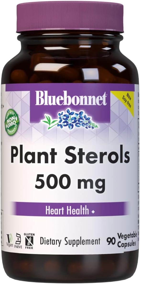 Bluebonnet Nutrition Plant Sterols 500mg – Cholesterol Support Supplement for Men and Women - görsel 1