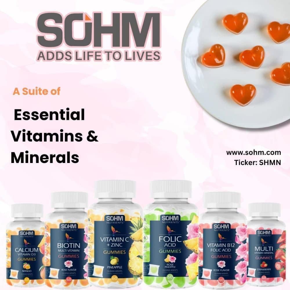 SOHM Vitamin C 60,000 mcg + Zinc 15,000 mcg Gummies for Adults – 60 Count - görsel 6