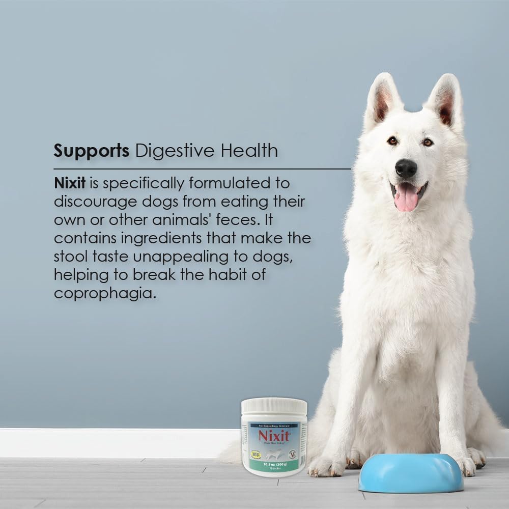 Nixit Anti-Coprophagy Supplement for Dogs – Stops Stool Eating, B-Complex, Chicken Liver Flavour, 298g (10.5 oz) - görsel 7