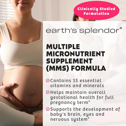 Earth's Splendor Prenatal Multivitamin - 180 Tablets (6-Month Supply)