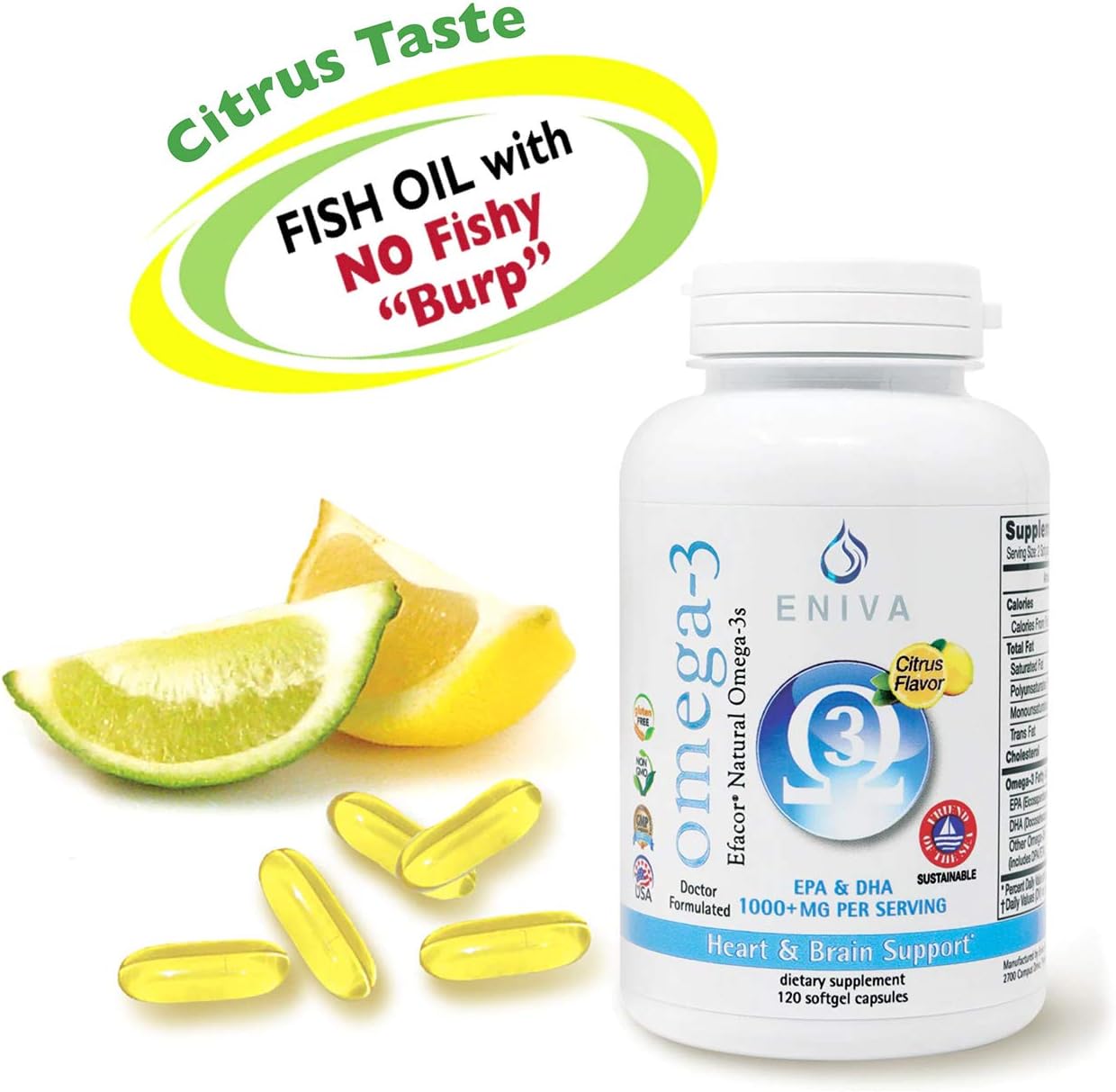 Eniva Vibe Fruit & Veggie Full Spectrum Liquid Multivitamin & Omega-3s Combo Pack - görsel 4