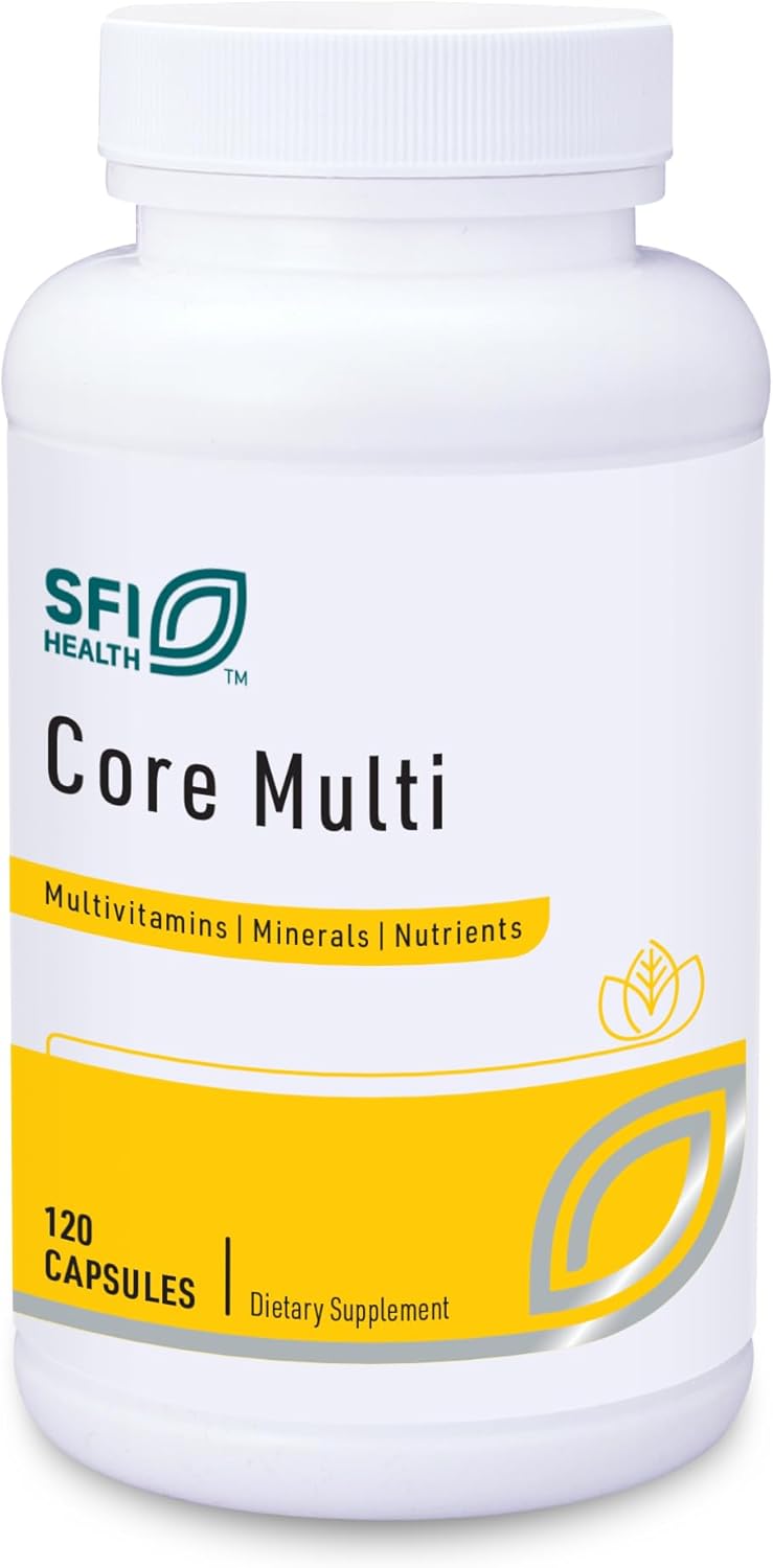 Klaire Labs SFI Health Core Multi - Multimineral & Multivitamin - No Iron - 120 Capsules - görsel 1
