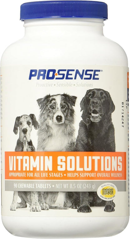 ProSense Vitamin Solutions Chewable Tablets for Dogs (Pack of 6)