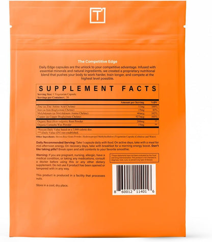 THREAD Performance Daily Edge: Energy & Endurance Capsules for Young Athletes