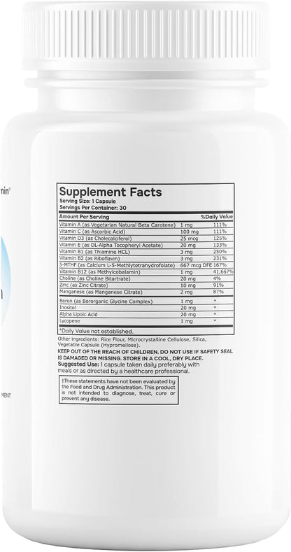 envitamin Methylated Multivitamin and Multimineral Complex with L-Methylfolate 2-Pack