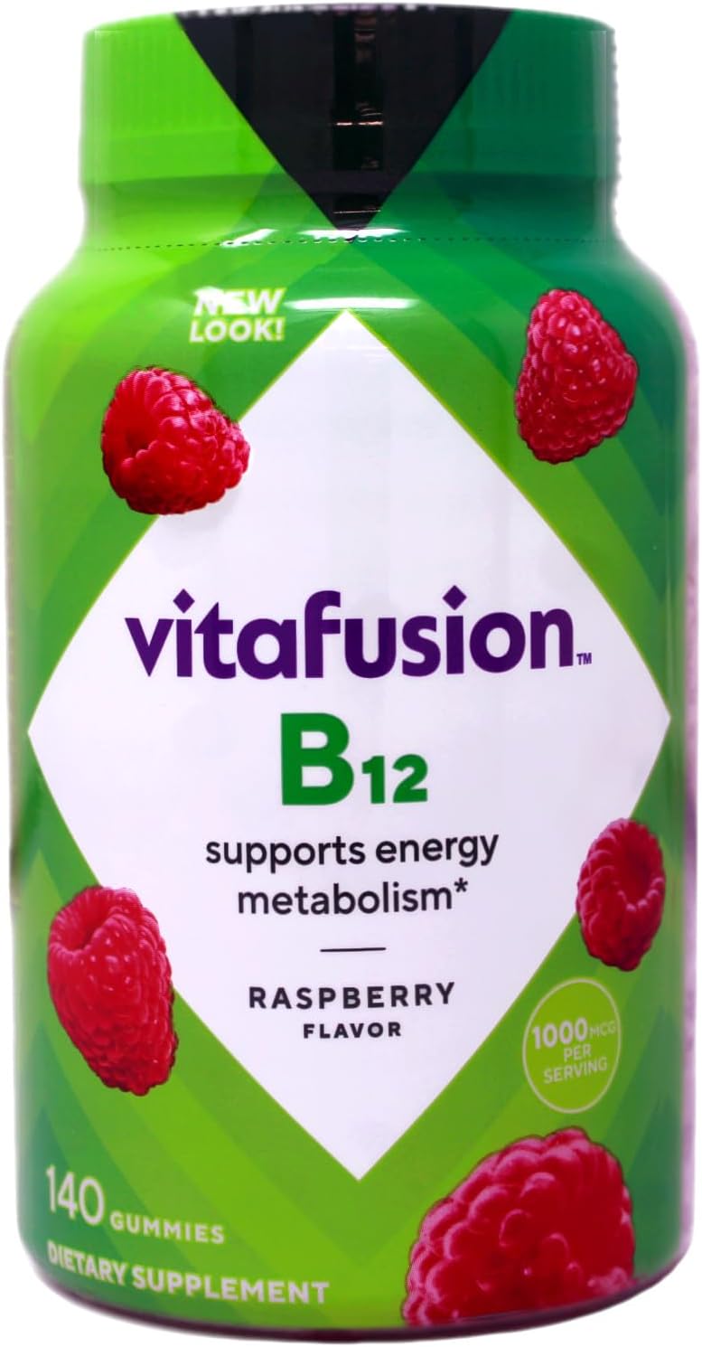 Vitafusion B-12 1000 mcg, 3-Pack (140 Count) - görsel 2