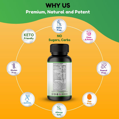 SHIFAA NUTRITION Halal Multivitamin for Women, Men & Adults – 30 Liquid Capsules with Iron, CoQ10, and 42 Fruits & Vegetables