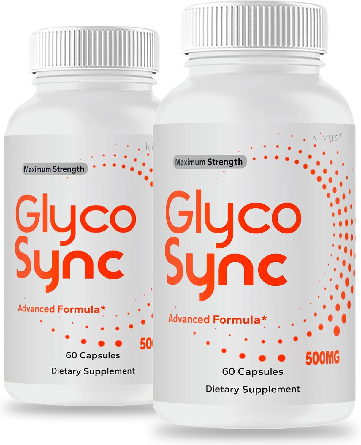 kivus GlycoSync - Glyco Sync Food Supplement Capsules (2 Pack, 120 Capsules) - görsel 1