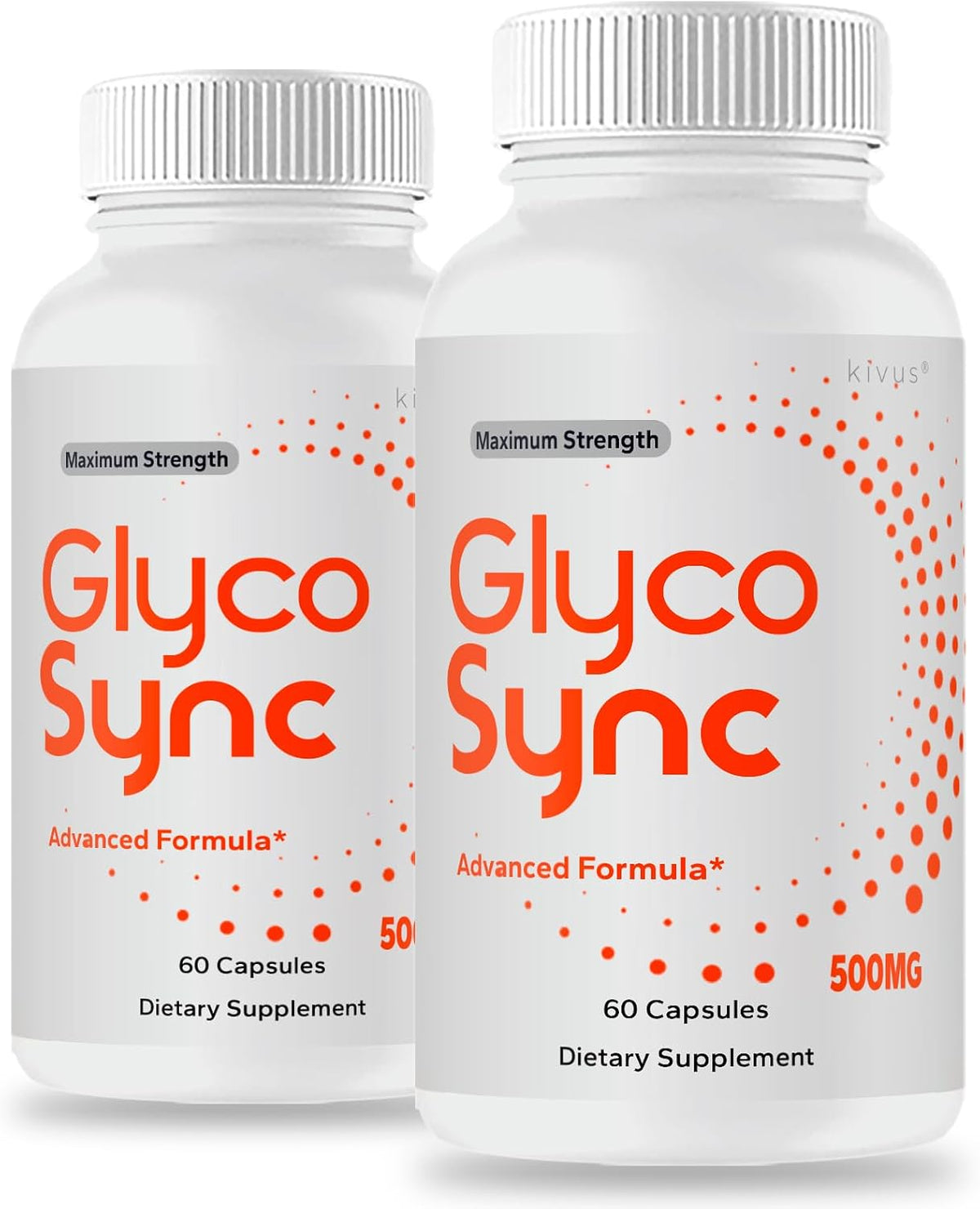 kivus GlycoSync - Glyco Sync Food Supplement Capsules (2 Pack, 120 Capsules) - görsel 1