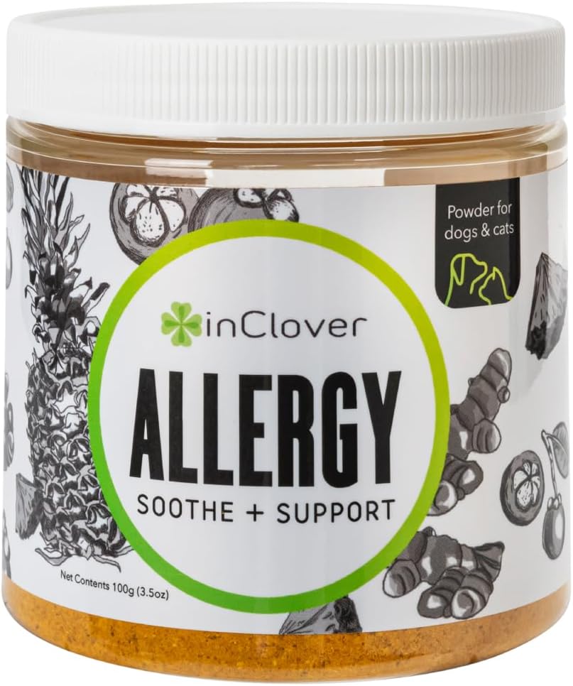 InClover Natural Dog and Cat Allergy Relief Supplement - görsel 1