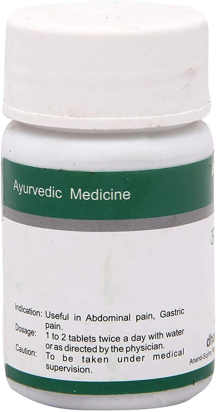 Dhanvantari Ayurvedic Agnitundi Vati – 60 Tablets (60g) - görsel 2