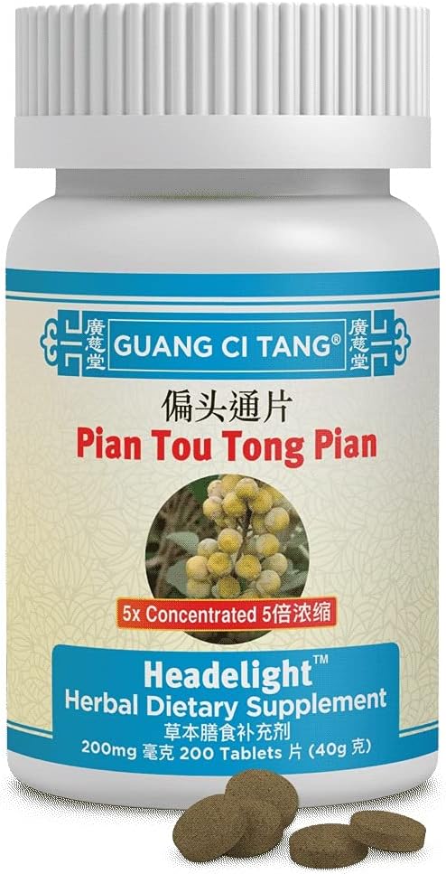 Pian Tou Tong Wan -K64- Guang Ci Tang Serial Chinese Herbs - görsel 2