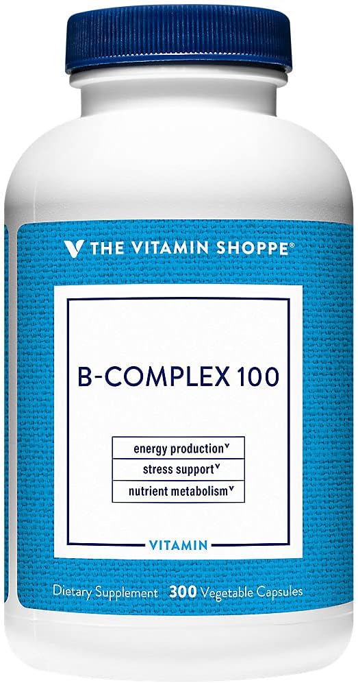 The Vitamin Shoppe B-Complex 100 - Complete B Vitamin Formula - görsel 1