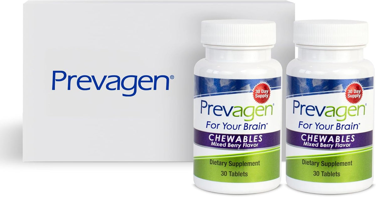 Prevagen Regular Strength Mixed Berry Chewables - 60 Tablets (2 Month Supply) - görsel 1