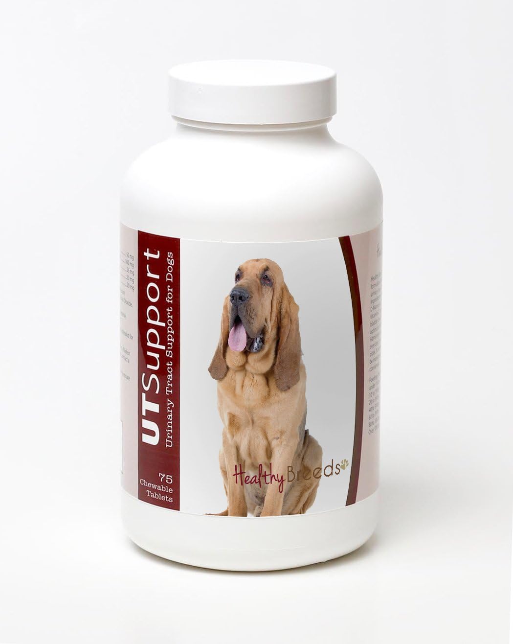 Healthy Breeds Bloodhound Cranberry Chewables, 75 Count - görsel 1