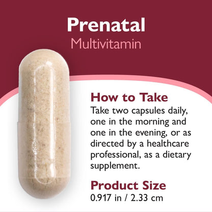 Celebrate Vitamins Bariatric Prenatal Multivitamin Capsules with Methylfolate, Iron, Iodine, and Choline – 60 Capsules