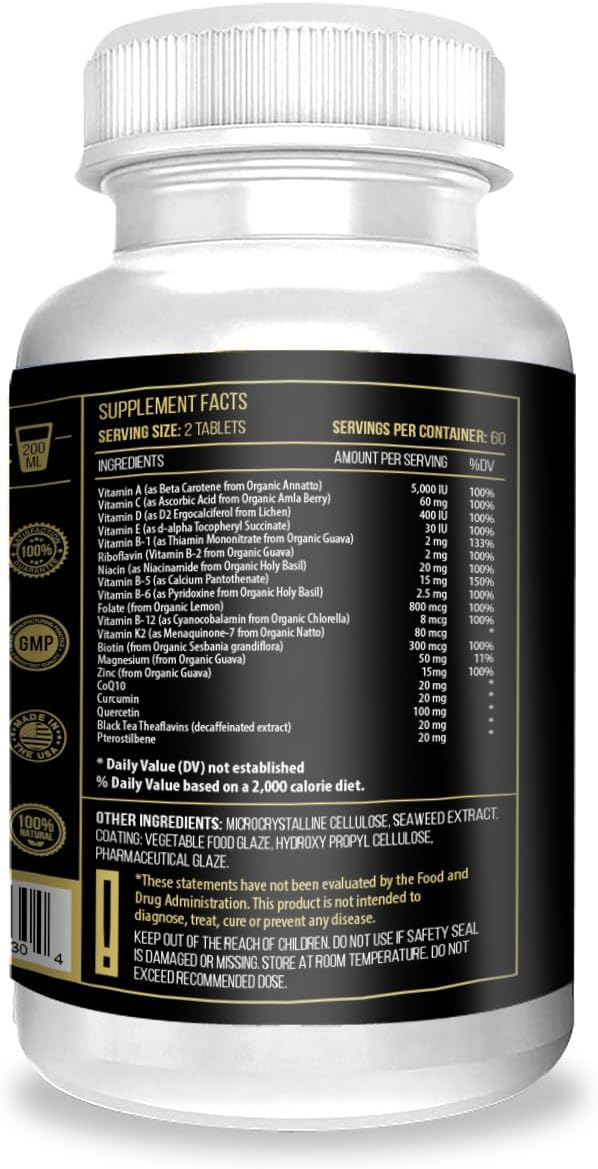 ACTIF Longevity Advanced Support - 20 Factors, Non-GMO, 2-Month Supply - görsel 3