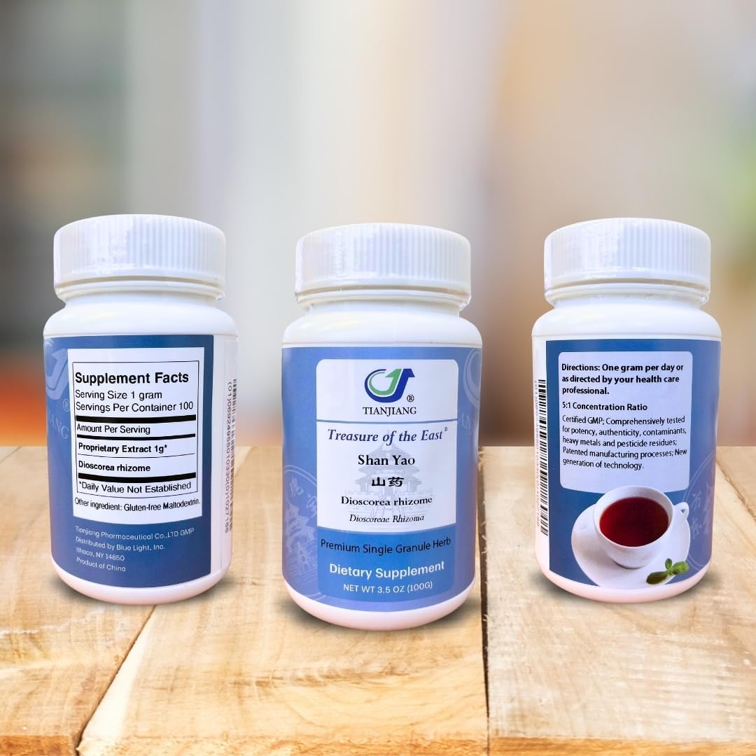Treasure of the East Dioscorea Rhizome - Shan Yao (5:1 Concentrated Herbal Extract Granules, 100g) - görsel 2
