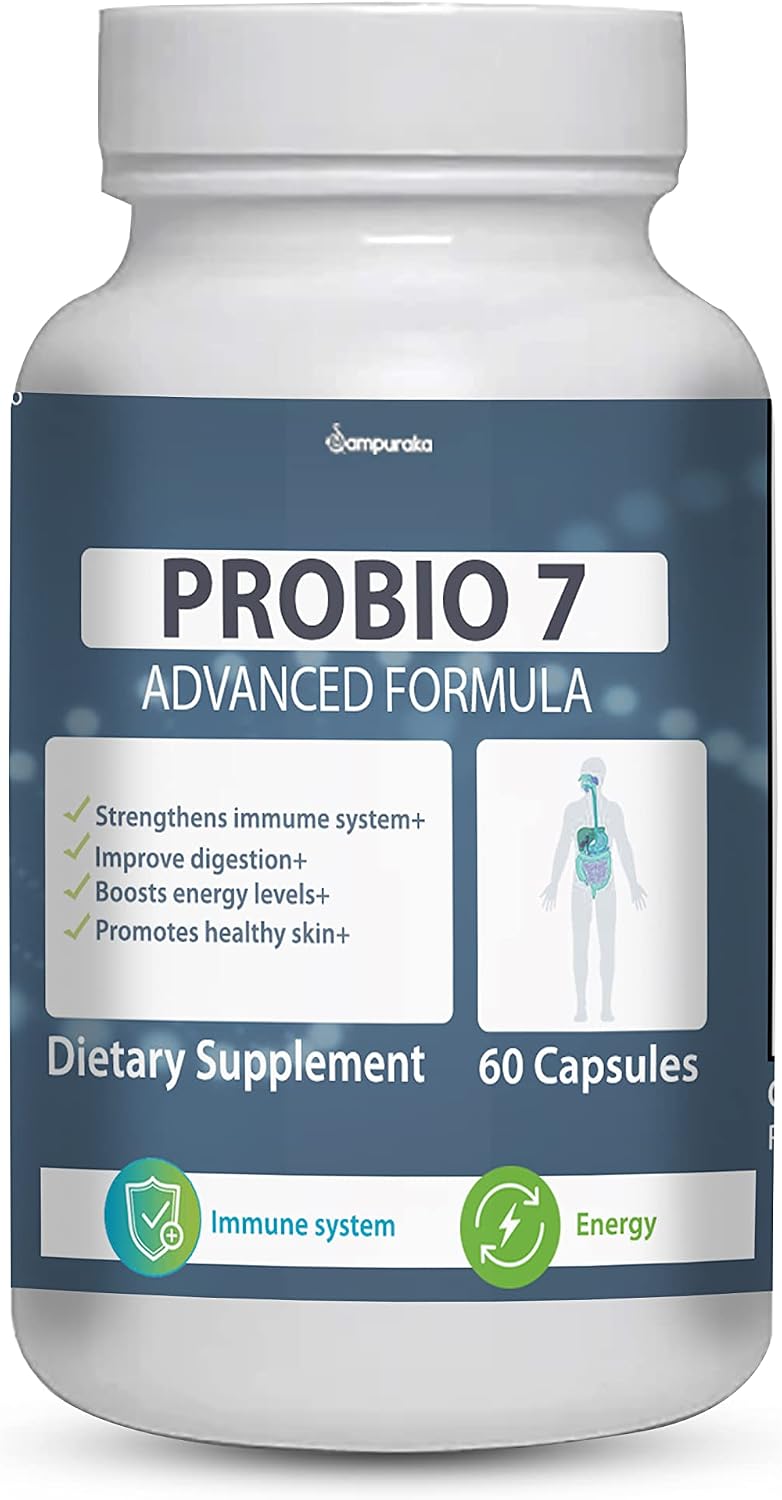 Probio7 Advanced Formula 30-Day Supply - 60 Capsules - görsel 1