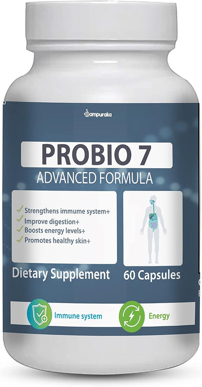 Probio7 Advanced Formula 30-Day Supply - 60 Capsules