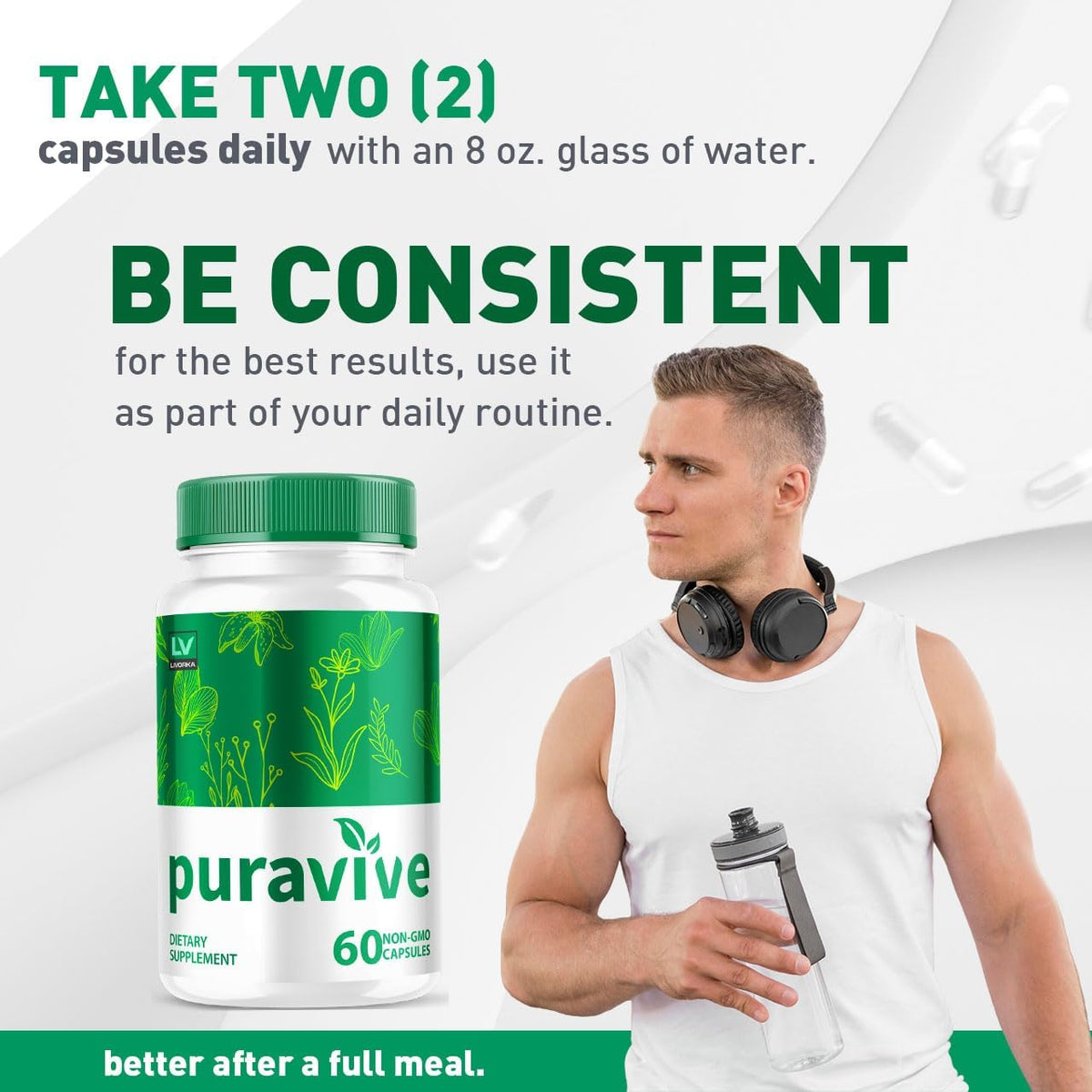 Puravive Weight Loss Capsules (5 Pack, 300 Capsules) - görsel 4