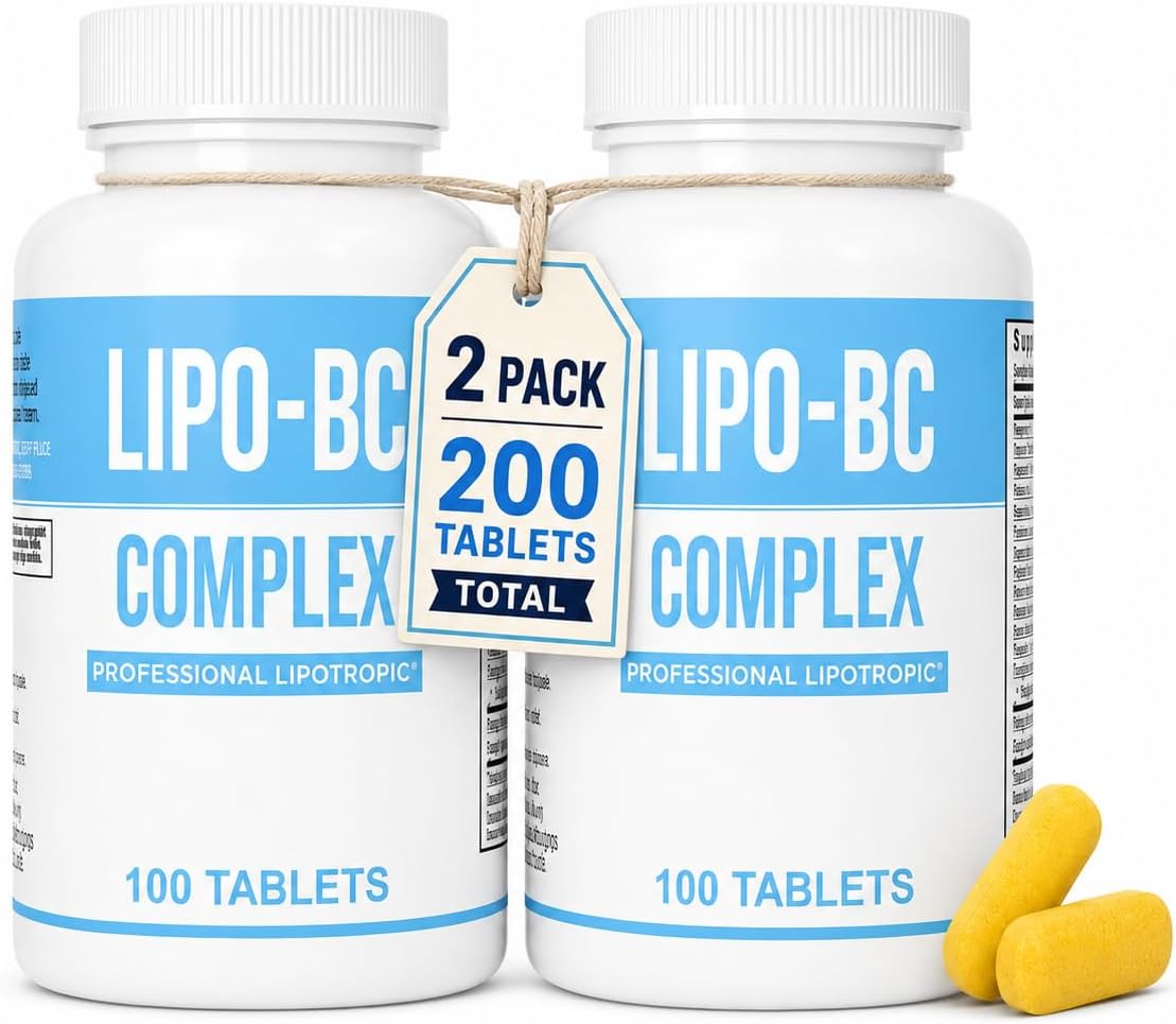 Lipo BC Complex, 200 Tablets (2-Pack) - görsel 1