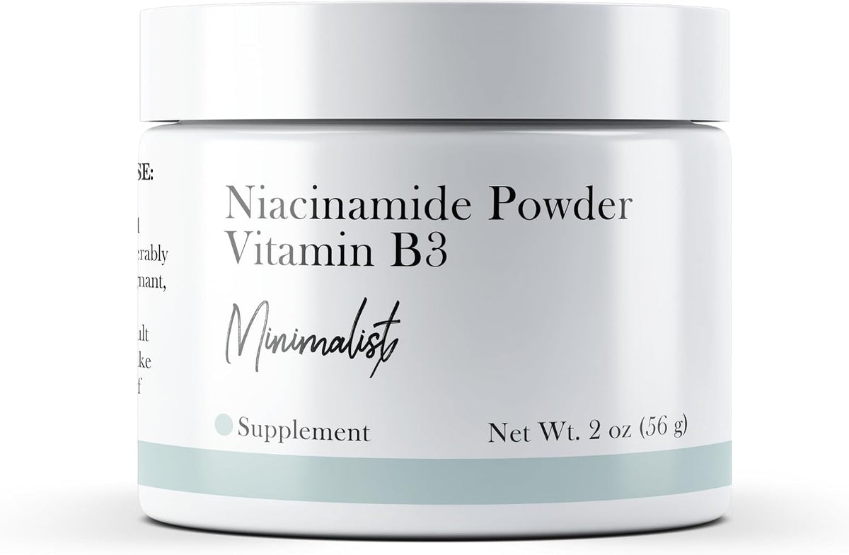 Minimalist Niacinamide Powder (56 g), Flush-Free Vitamin B3 Supplement - görsel 1