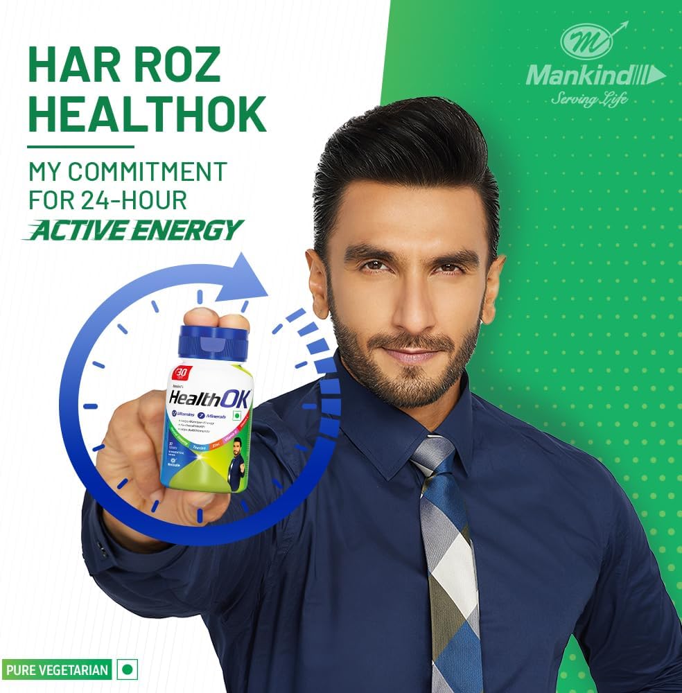 Mankind Health Ok Multivitamin, Multimineral and Amino Acids Supplement - görsel 6