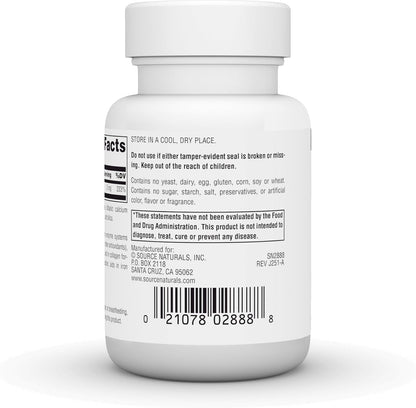 Source Naturals Copper, 3 mg – 60 Tablets