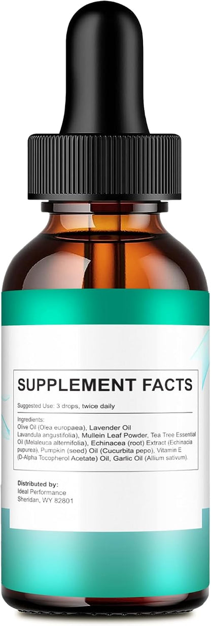 Echo Free Tinnitus Drops – All Natural Ear Health Support Liquid Supplement (3 Pack)