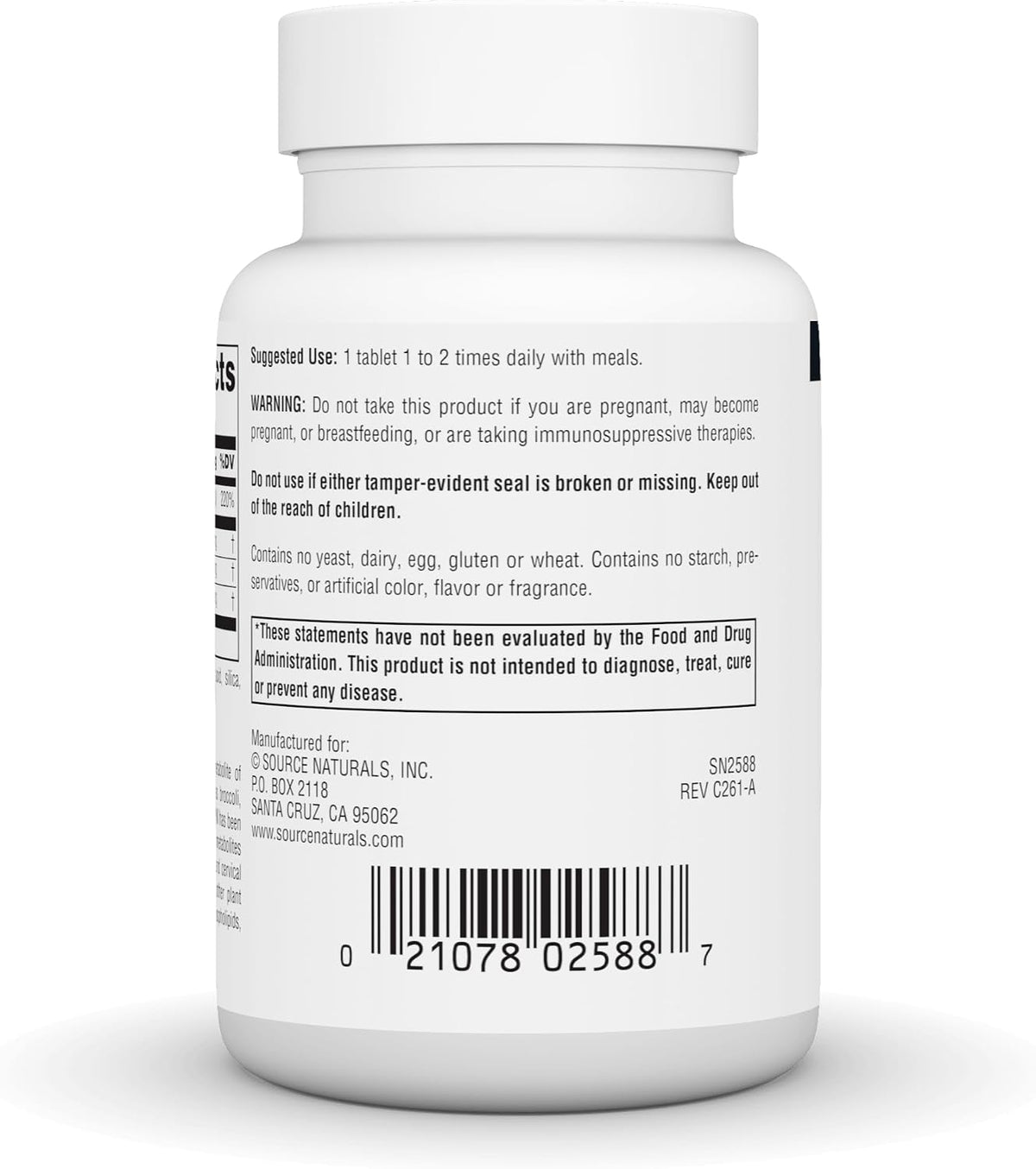 Source Naturals DIM, 200 mg, 30 Tablets - görsel 4