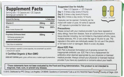 EZC Pak 5-Day Tapered Immune Support Capsules - 28 ct