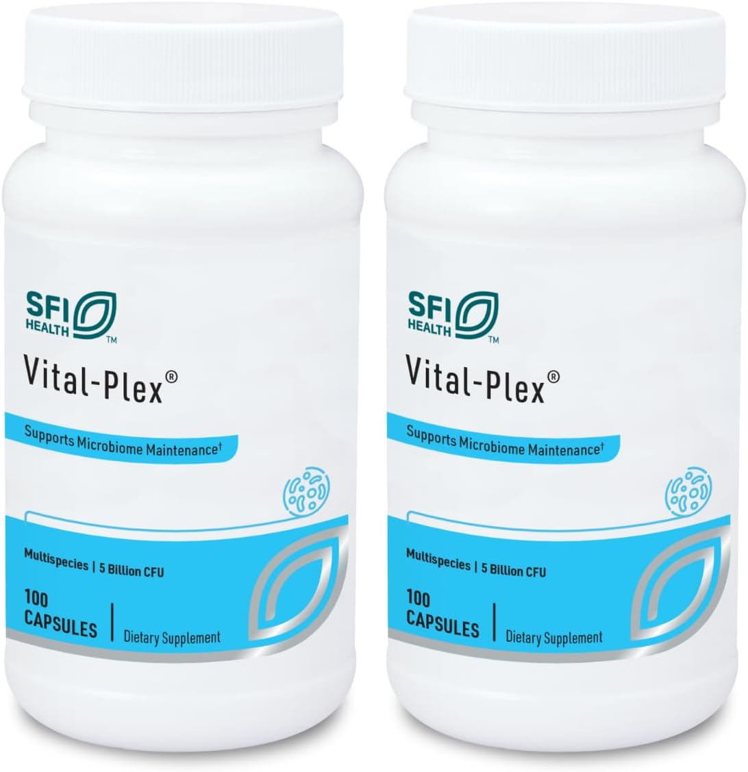 Klaire Labs Vital-Plex Probiotic - 100 Vegetarian Capsules - görsel 9