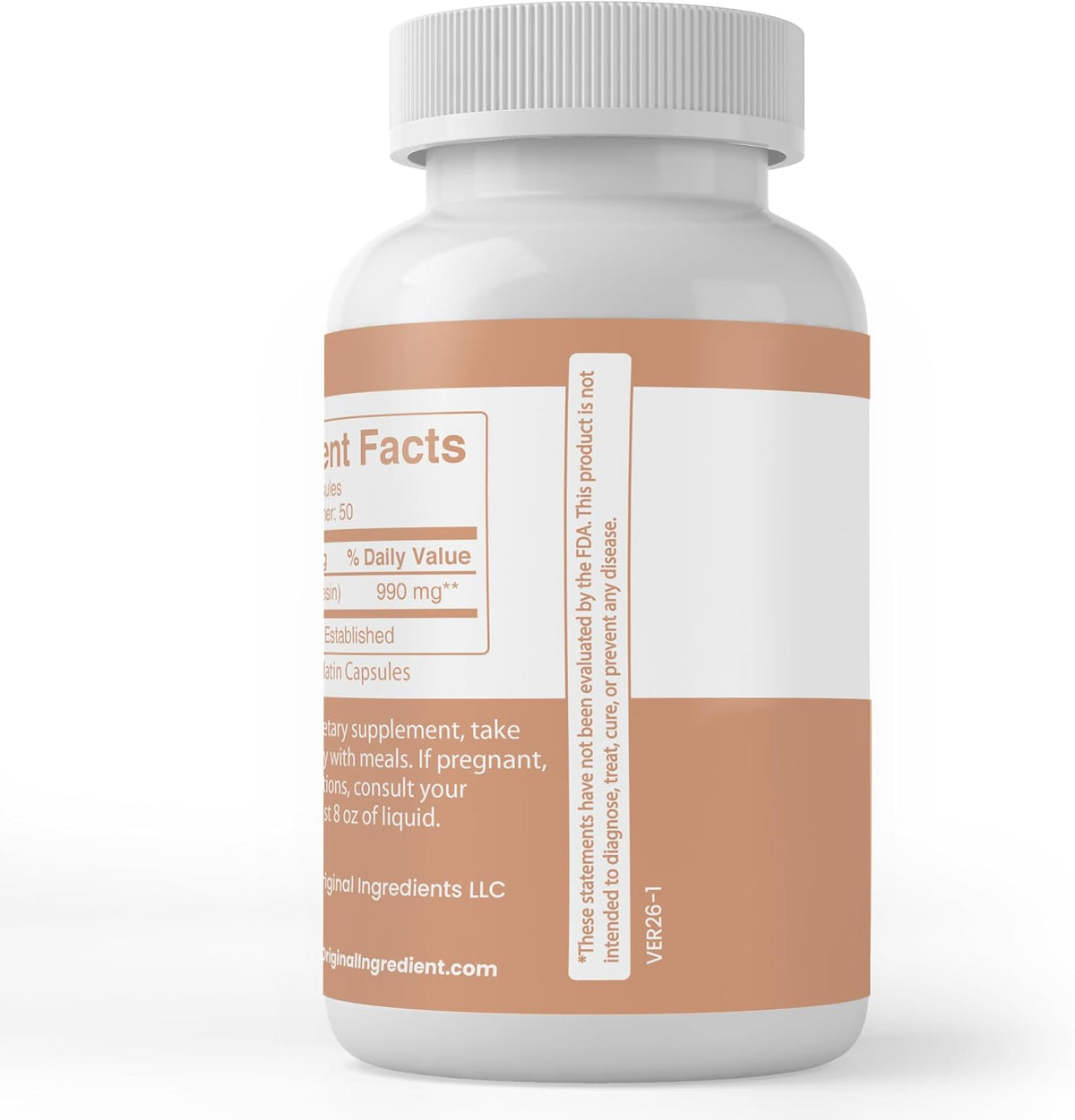 PURE ORIGINAL INGREDIENTS Boswellia (100 Capsules) - Always Pure, No Additives Or Fillers, Lab Verified - görsel 2